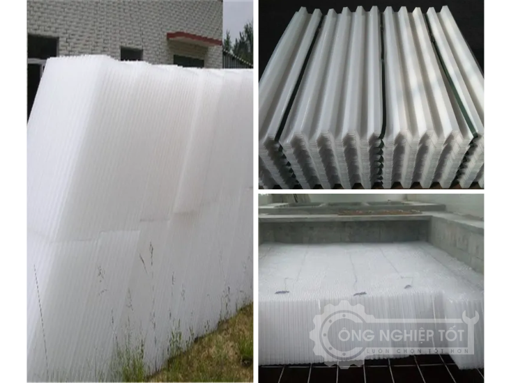 Một số ảnh chụp thực tế của tấm lắng lamen PP D50